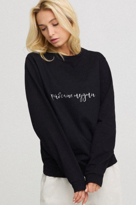 Світшот жіночий oversize  /no flis/ 