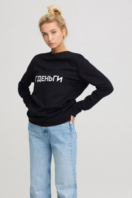 Світшот жіночий oversize  /no flis/ 