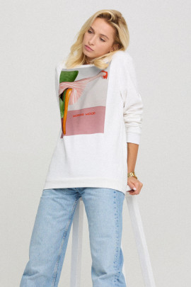 Світшот жіночий oversize  /no flis/ 