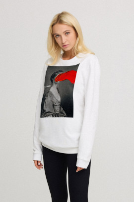 Світшот жіночий oversize  /no flis/ 