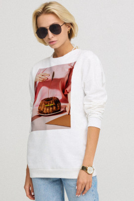 Світшот жіночий oversize  /no flis/ 