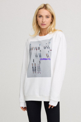 Світшот жіночий oversize  /no flis/ 