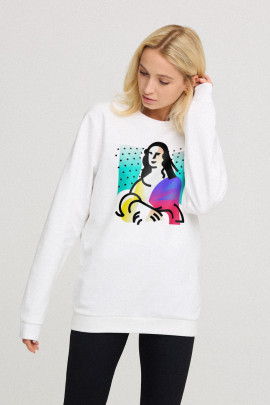 Світшот жіночий oversize  /no flis/ 