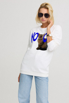 Світшот жіночий oversize  /no flis/ 