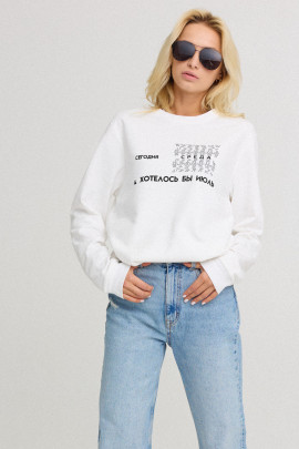 Світшот жіночий oversize  /no flis/ 