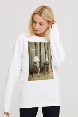 Світшот жіночий oversize  /no flis/ 