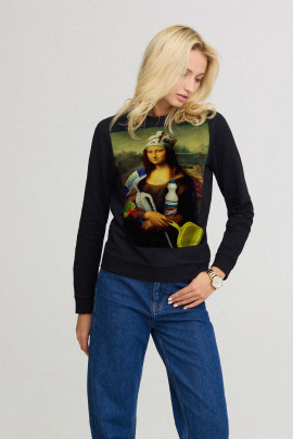 Світшот жіночий basic  /no flis/ 