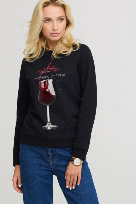 Світшот жіночий basic  /no flis/ 