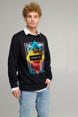 Свитшот мужской OVERSIZE /no flis/