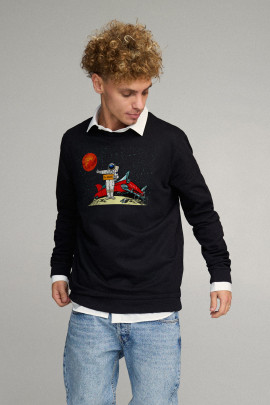 Свитшот мужской OVERSIZE /no flis/