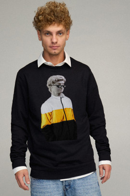 Свитшот мужской OVERSIZE /no flis/