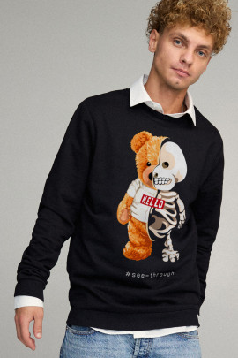 Свитшот мужской OVERSIZE /no flis/