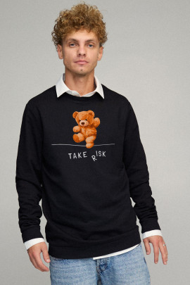 Свитшот мужской OVERSIZE /no flis/