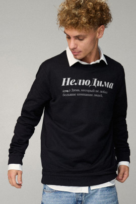 Свитшот мужской OVERSIZE /no flis/