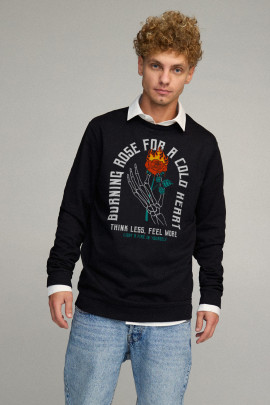 Свитшот мужской OVERSIZE /no flis/