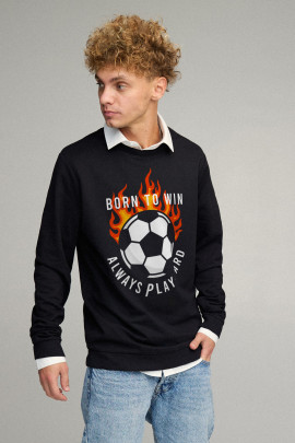 Свитшот мужской OVERSIZE /no flis/