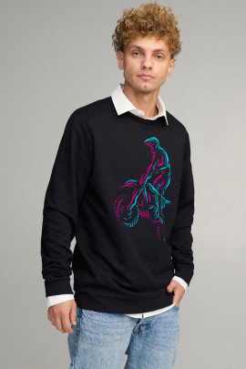 Свитшот мужской OVERSIZE /no flis/