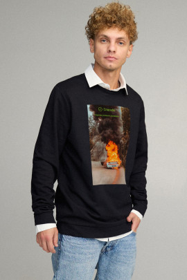 Свитшот мужской OVERSIZE /no flis/