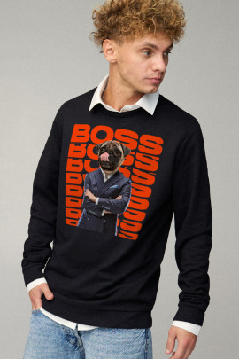 Свитшот мужской OVERSIZE /no flis/