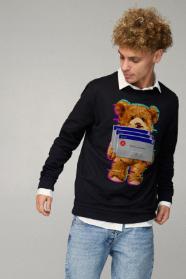 Свитшот мужской OVERSIZE /no flis/