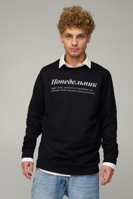 Свитшот мужской OVERSIZE /no flis/