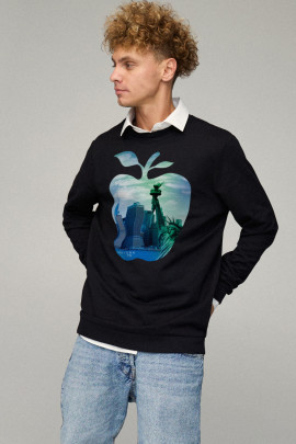 Свитшот мужской OVERSIZE /no flis/