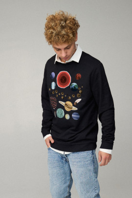 Свитшот мужской OVERSIZE /no flis/