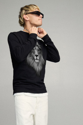 Свитшот мужской BASIC /no flis/