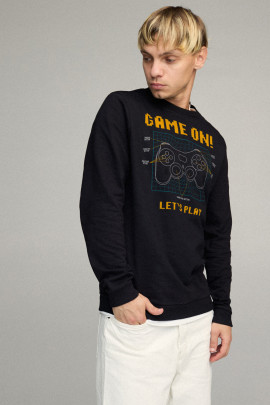 Свитшот мужской BASIC /no flis/