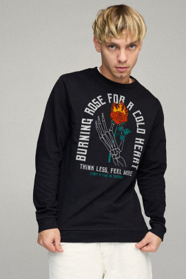 Свитшот мужской BASIC /no flis/