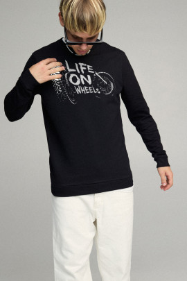 Свитшот мужской BASIC /no flis/