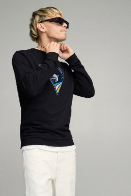 Свитшот мужской BASIC /no flis/