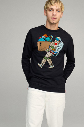 Свитшот мужской BASIC /no flis/