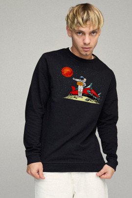 Свитшот мужской BASIC /no flis/