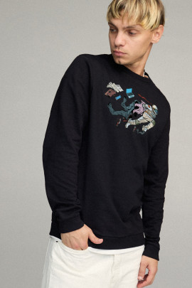 Свитшот мужской BASIC /no flis/