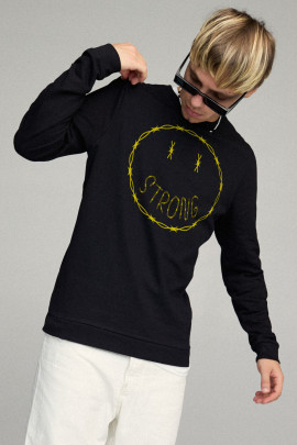 Свитшот мужской BASIC /no flis/