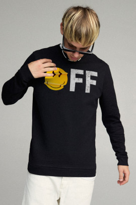 Свитшот мужской BASIC /no flis/