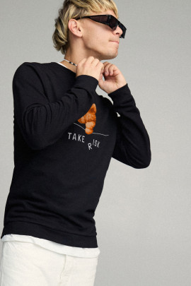 Свитшот мужской BASIC /no flis/