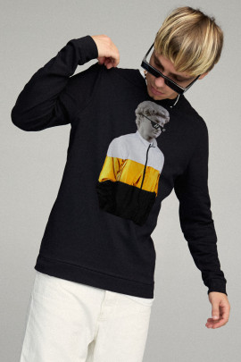 Свитшот мужской BASIC /no flis/