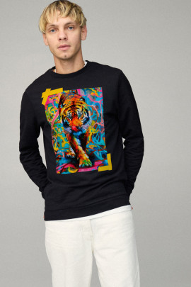 Свитшот мужской BASIC /no flis/