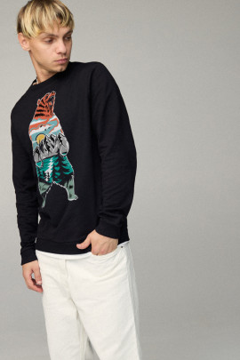 Свитшот мужской BASIC /no flis/