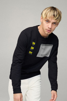 Свитшот мужской BASIC /no flis/