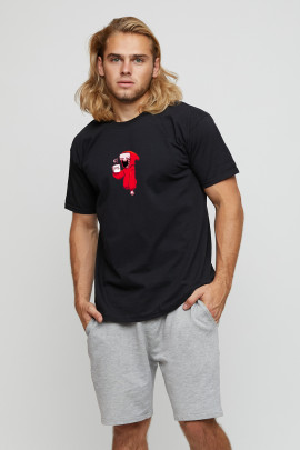 Футболка мужская basic /air print/