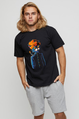 Футболка мужская basic /air print/