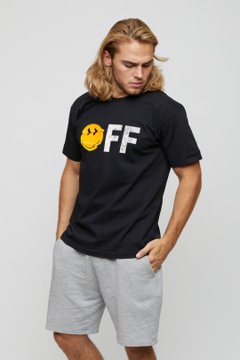 Футболка мужская basic /air print/