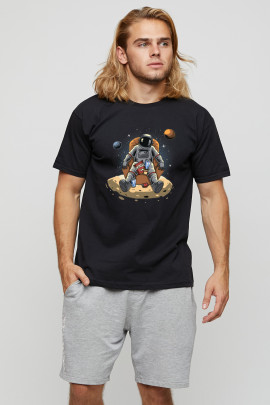 Футболка мужская basic /air print/