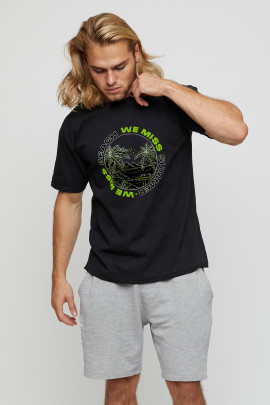 Футболка мужская basic /air print/