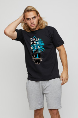 Футболка мужская basic /air print/