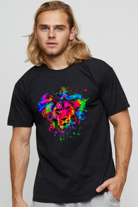 Футболка мужская basic /air print/