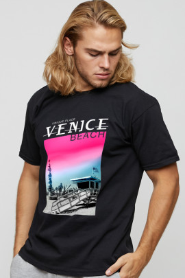 Футболка мужская basic /air print/